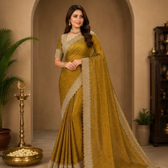Golden with stone work